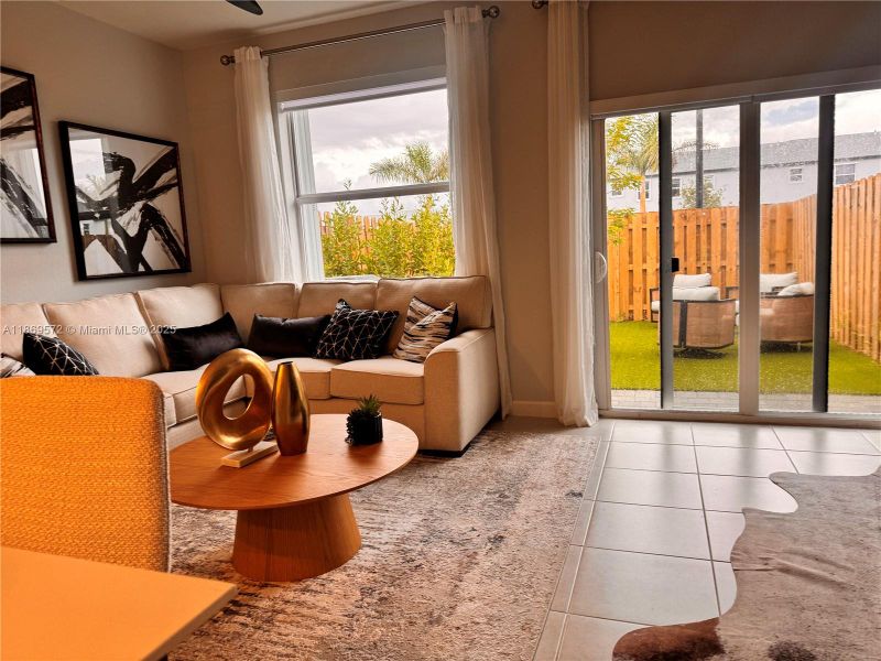 Furnished interior view inside a new home in , Homestead (Image 4).