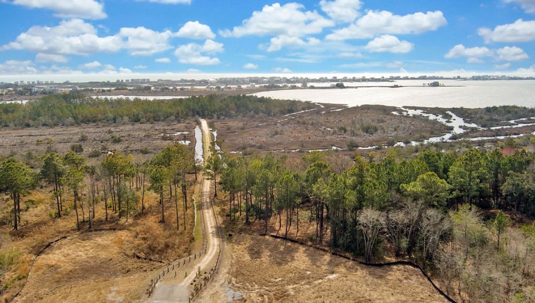 Outdoor and nature views near homes built from the FORRESTER by D.R. Horton in The Preserve at Tidewater, Sneads Ferry (Image 44).