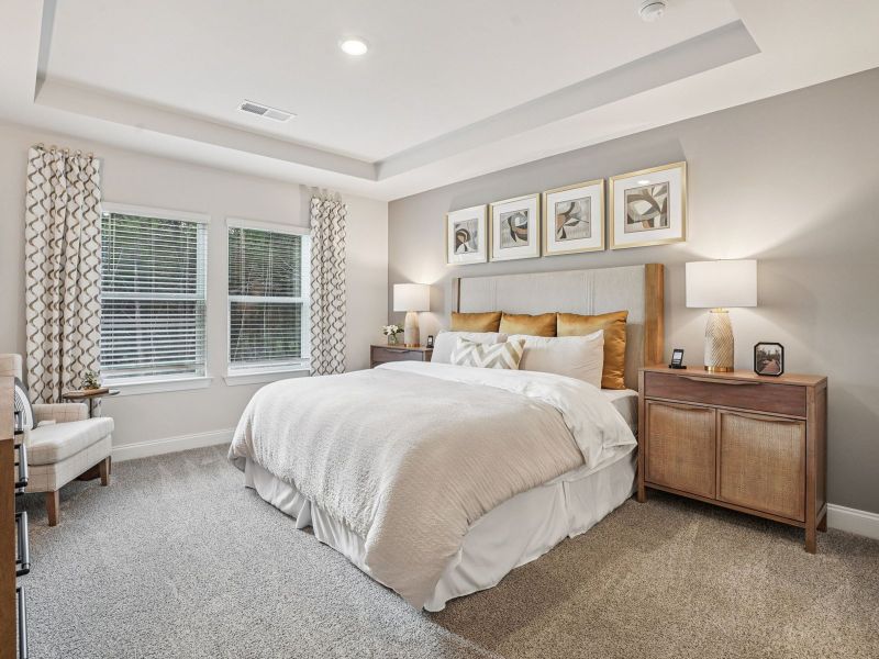 Furnished interior view inside a new home in Woodmont, Smyrna (Image 12).