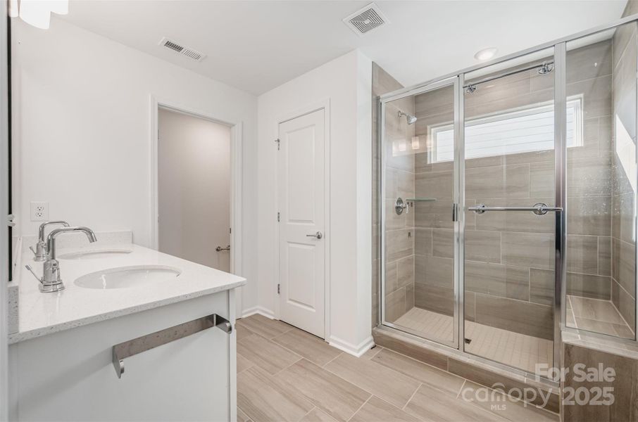 Furnished interior view inside a new home in Parkside Crossing, Charlotte (Image 7).