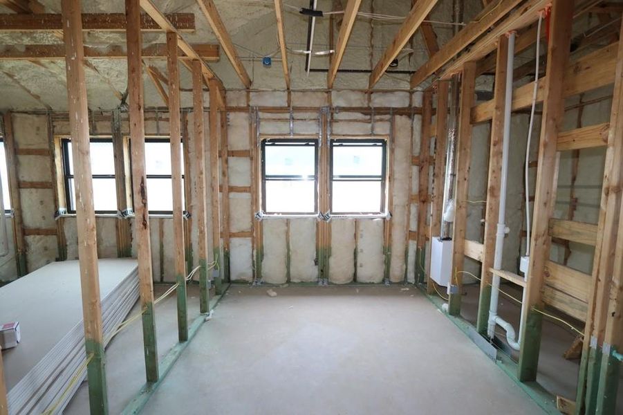 Spacious, unfurnished interior of a new home in Austin Point, Richmond (Image 2). Spacious, unfurnished interior of a new home in Austin Point, Richmond (Image 2).