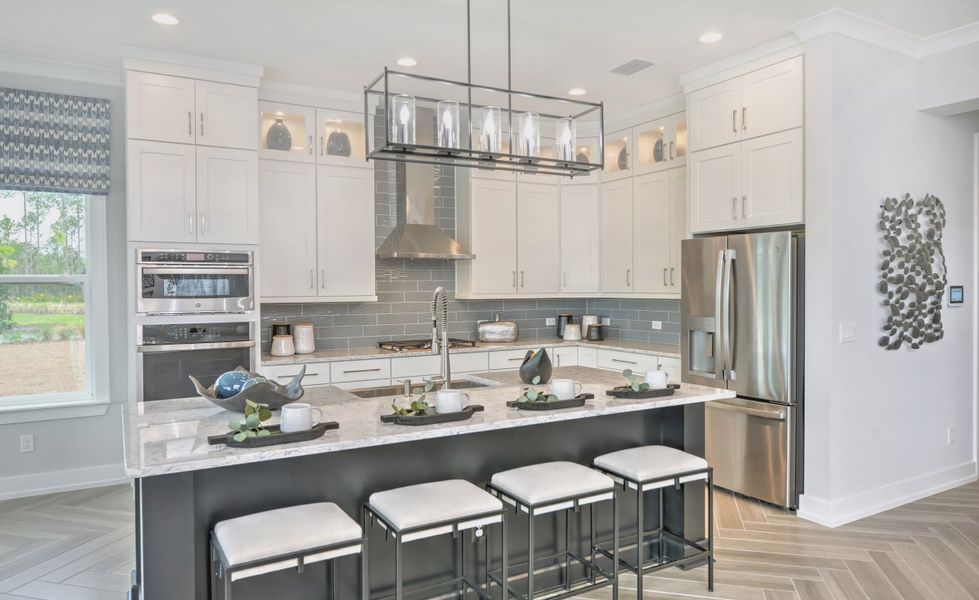 Furnished interior view inside a new home in Middlebourne, St. Johns (Image 31). Furnished interior view inside a new home in Middlebourne, St. Johns (Image 31).