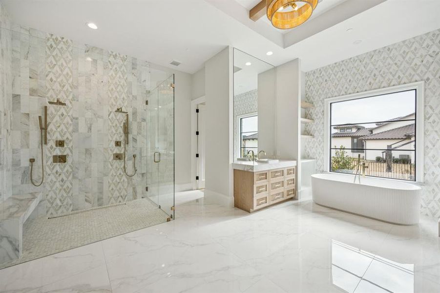 Furnished interior view inside a new home in , Fairview (Image 18).