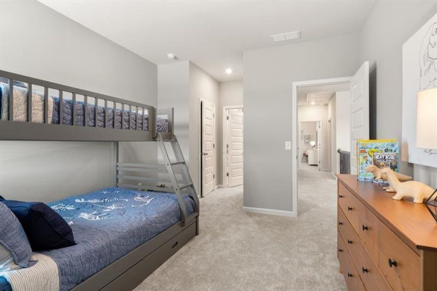 Furnished interior view inside a new home in The Stiles, Cartersville (Image 9).