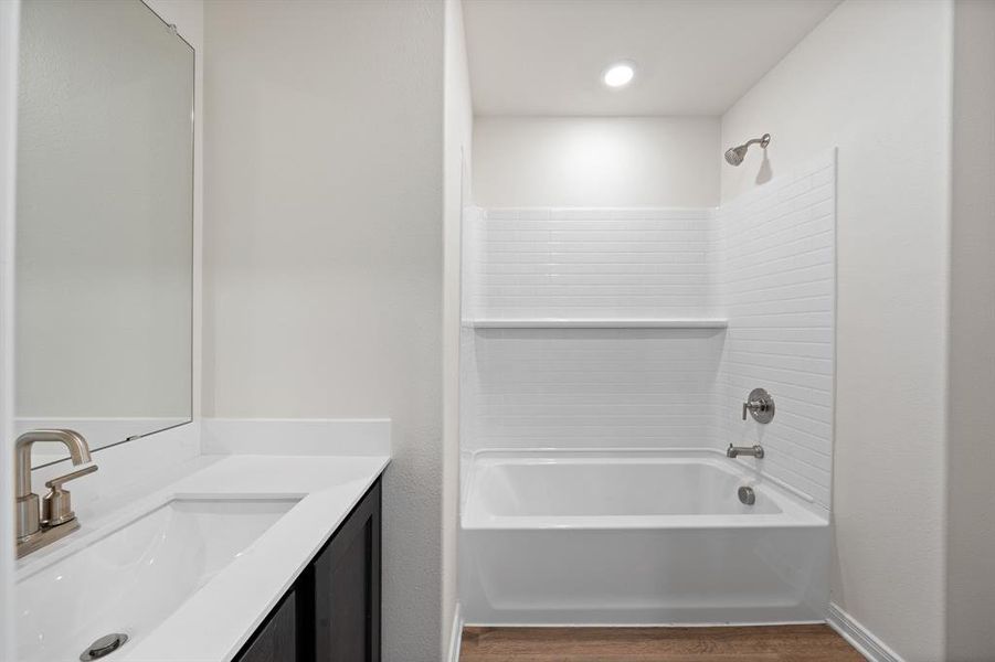 Furnished interior view inside a new home in Cresson Estates, Cresson (Image 3).