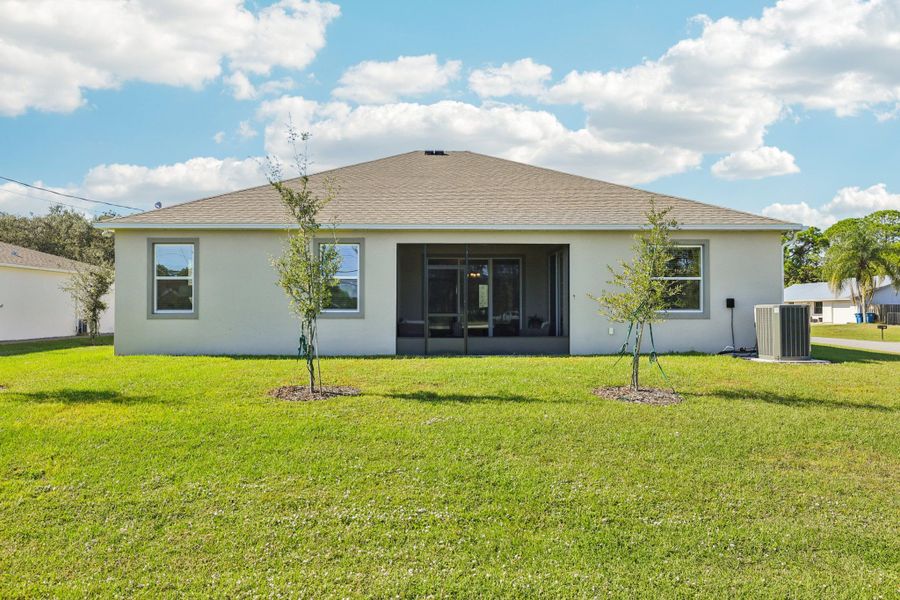 Exterior details and patio area of a home in Palm Bay, Palm Bay (Image 24).