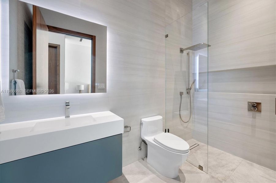 Furnished interior view inside a new home in , Miami Shores (Image 45). Furnished interior view inside a new home in , Miami Shores (Image 45).