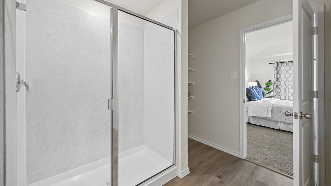 Representative furnished interior of a home built from the Texas Cali by D.R. Horton in Forestbrook Estates, Paris (Image 9). Representative furnished interior of a home built from the Texas Cali by D.R. Horton in Forestbrook Estates, Paris (Image 9).