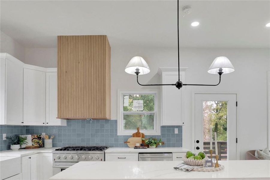 Furnished interior view inside a new home in , Atlanta (Image 18).