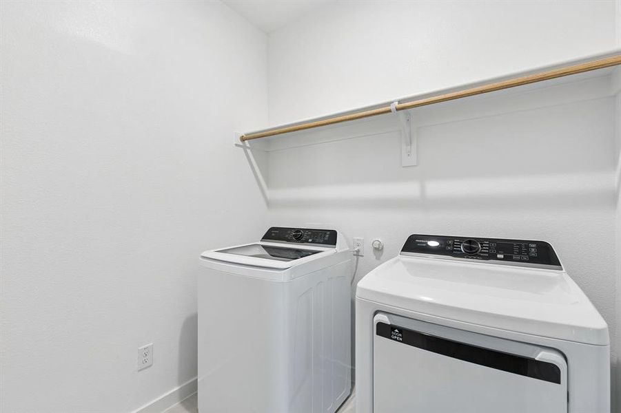 Utility Room in the Haylee home plan by Trophy Signature Homes - REPRESENTATIVE PHOTO Utility Room in the Haylee home plan by Trophy Signature Homes - REPRESENTATIVE PHOTO