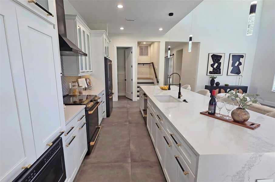 Furnished interior view inside a new home in , Sarasota (Image 54).