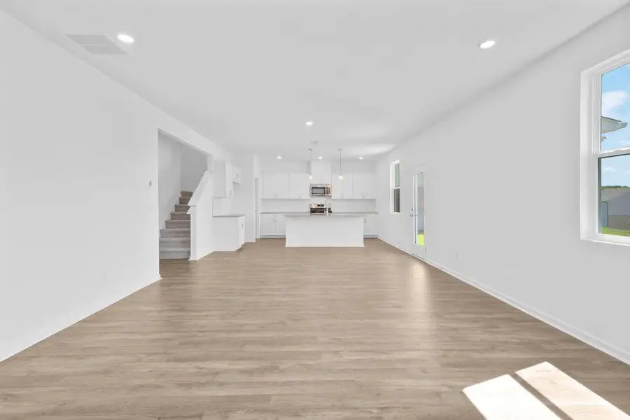 Spacious, unfurnished interior of a new home in Falls Creek, Flowery Branch (Image 16). Spacious, unfurnished interior of a new home in Falls Creek, Flowery Branch (Image 16).