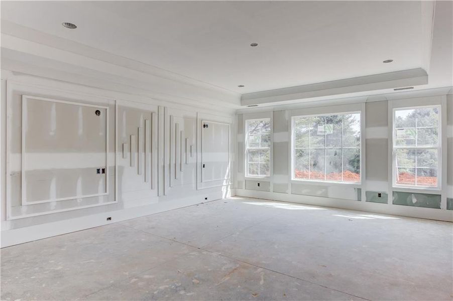 In-progress construction of a new home in , Buford, GA (Image 19).