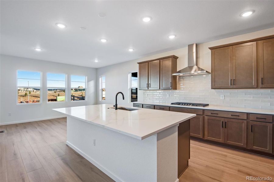 Furnished interior view inside a new home in Prelude at Sterling Ranch, Littleton (Image 19).