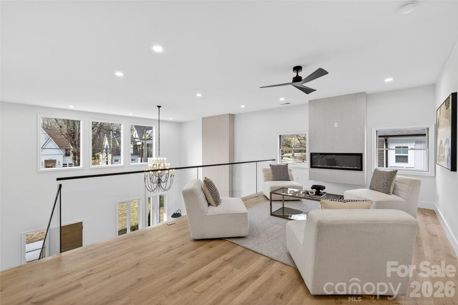 Furnished interior view inside a new home in , Charlotte (Image 6).