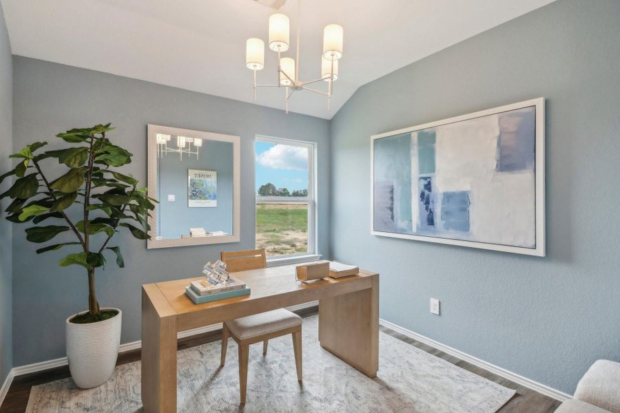Furnished interior view inside a new home in Cypress Green, Hockley (Image 5).