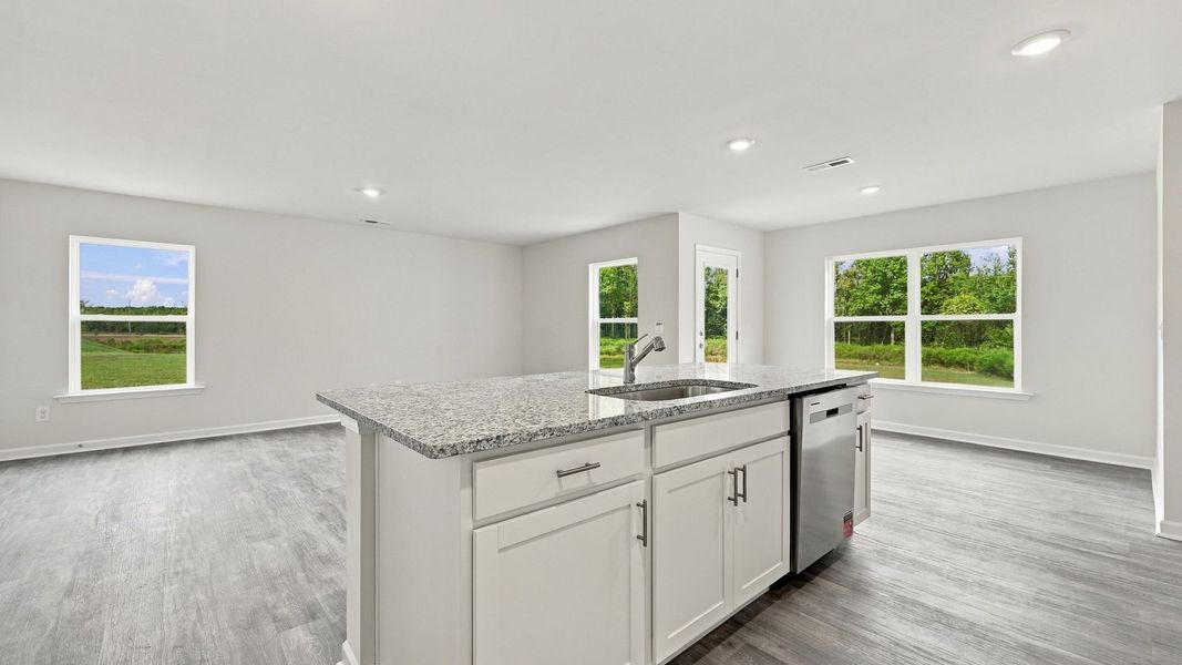 Furnished interior view inside a new home in Bynum Farms, Farmville (Image 6).