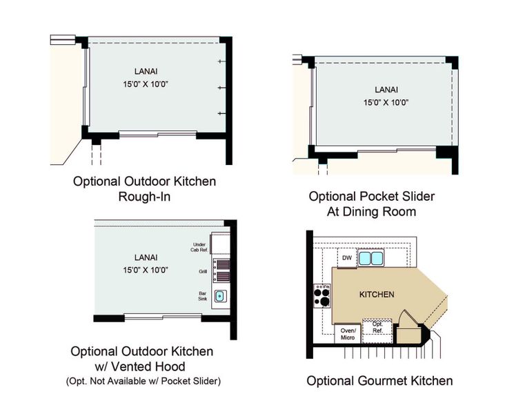 2D floor plan layout of this home in Lochside, Mount Dora, FL (Image 3).