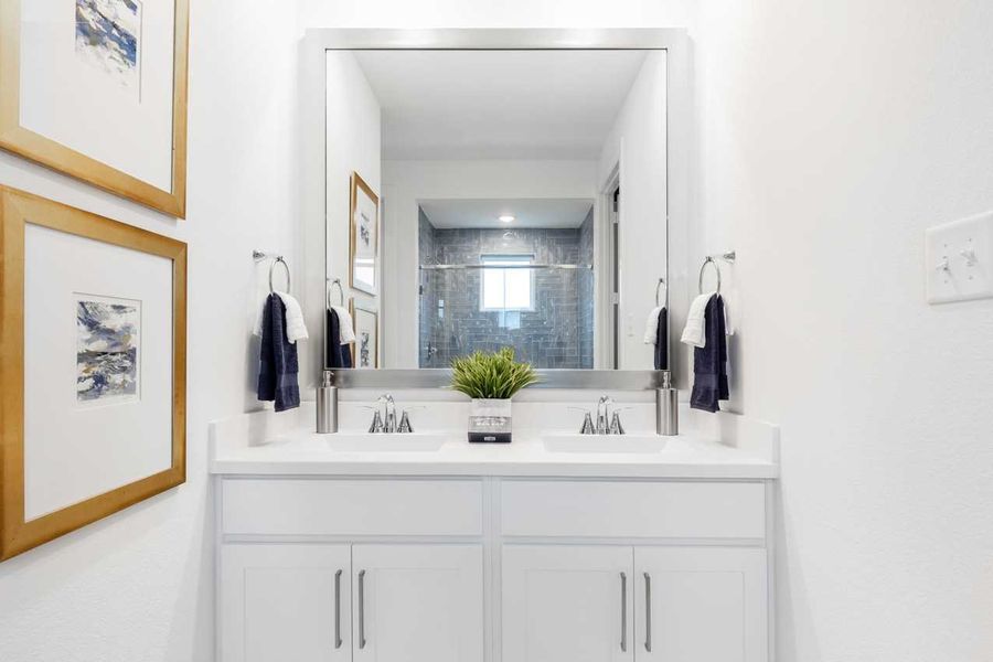 Representative Primary Bathroom - some options shown Representative Primary Bathroom - some options shown