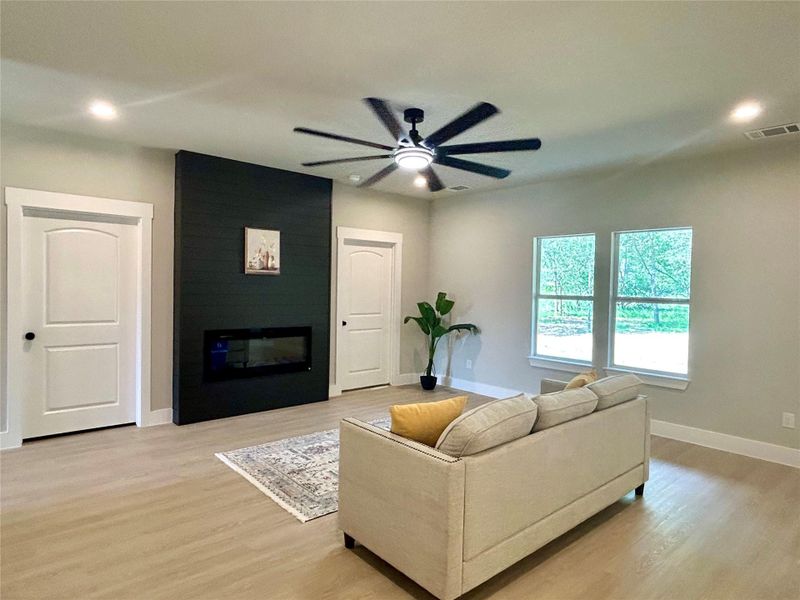 Furnished interior view inside a new home in , Bastrop (Image 4).