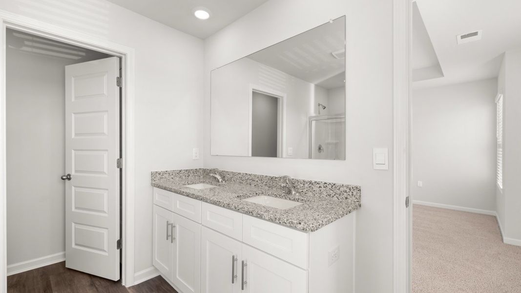 Furnished interior view inside a new home in Captain's Corner, Grovetown (Image 7).