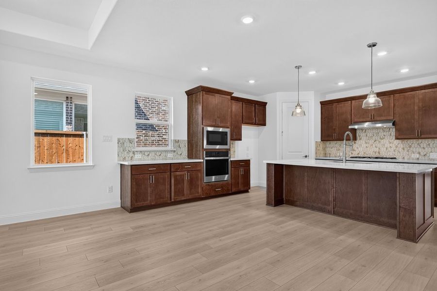 Furnished interior view inside a new home in South Oak, Lakewood Village (Image 10).