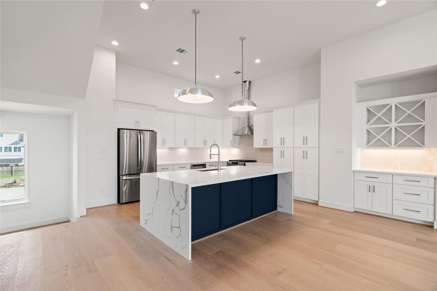 Furnished interior view inside a new home in , Houston (Image 12).