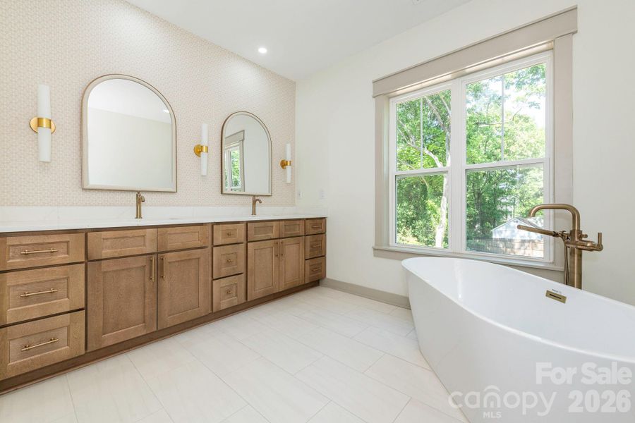 Furnished interior view inside a new home in , Charlotte (Image 7).