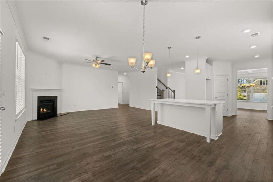 Spacious, unfurnished interior of a new home in Water Oak Estates, Lawrenceville (Image 29). Spacious, unfurnished interior of a new home in Water Oak Estates, Lawrenceville (Image 29).