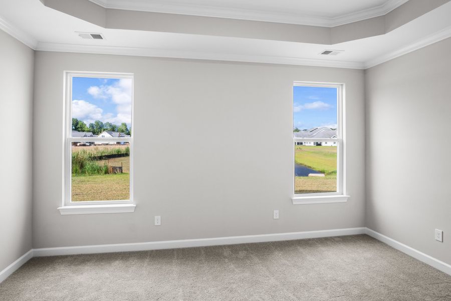 Spacious, unfurnished interior of a new home in Traditions at Carolina Forest, Myrtle Beach (Image 12). Spacious, unfurnished interior of a new home in Traditions at Carolina Forest, Myrtle Beach (Image 12).