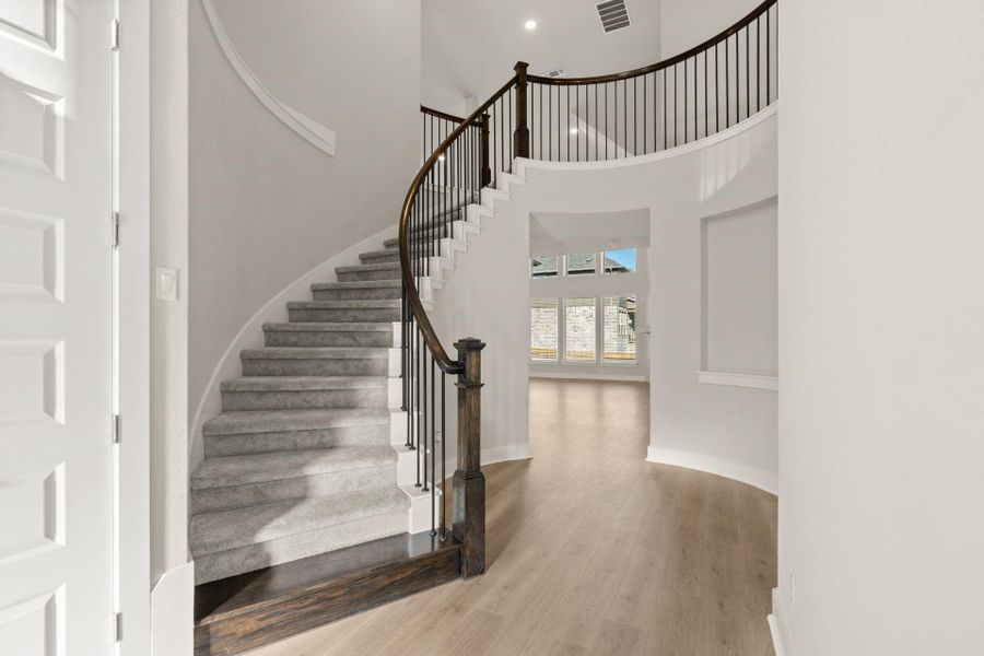 Entry Foyer with grand staircase