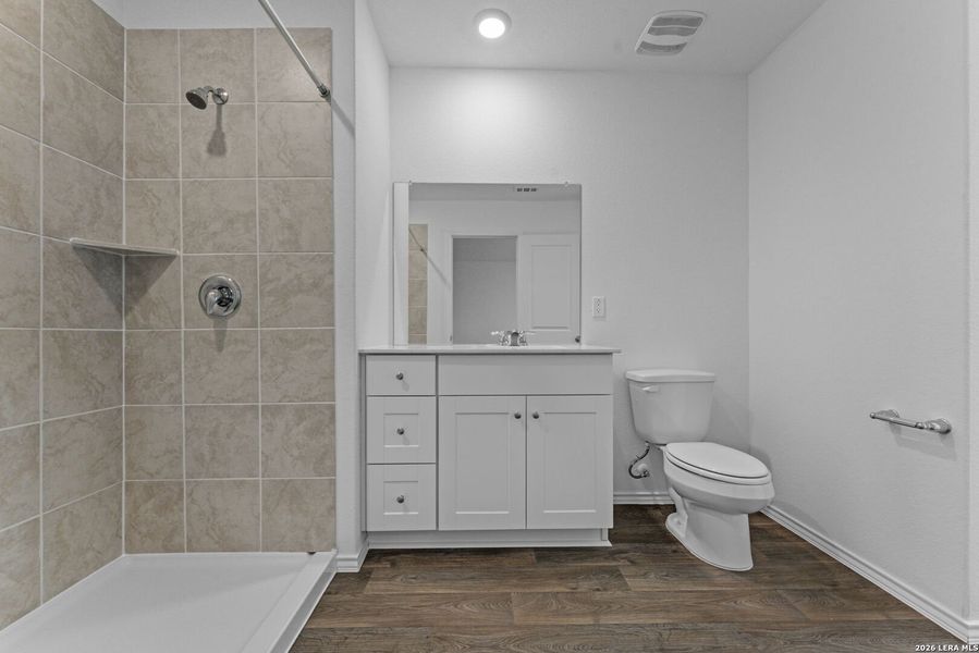 Furnished interior view inside a new home in Preserve at Medina, Von Ormy (Image 8). Furnished interior view inside a new home in Preserve at Medina, Von Ormy (Image 8).