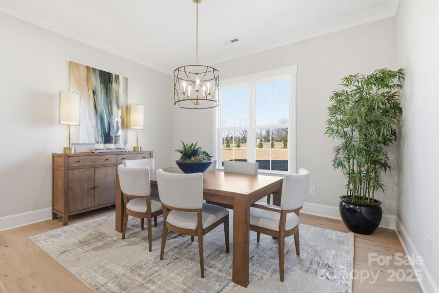 Furnished interior view inside a new home in , Lexington (Image 19).