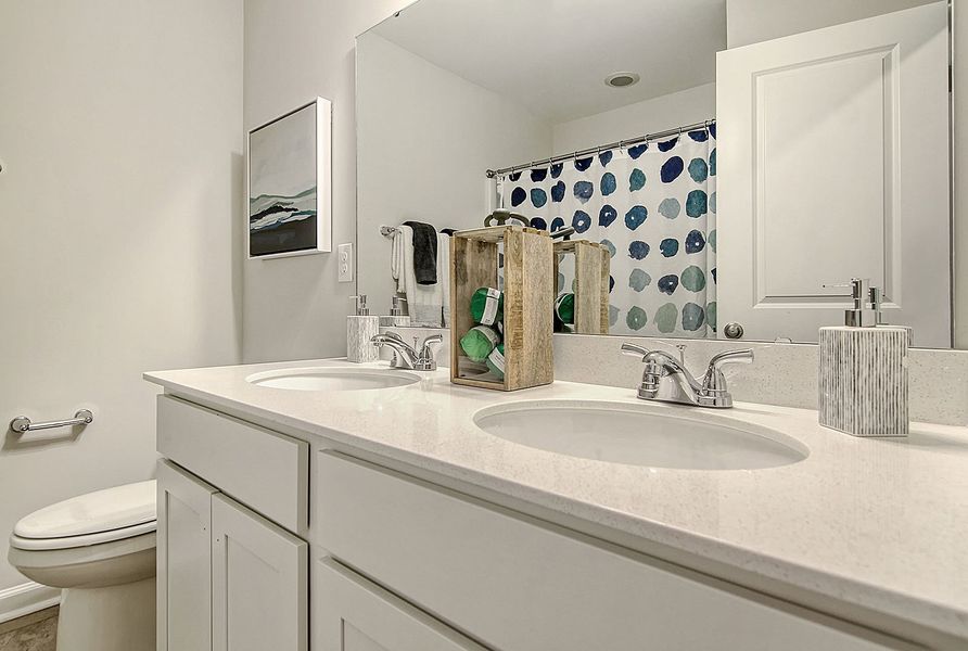 Representative furnished interior of a home built from the Telfair - Genesis Value Collection by Mungo Homes in Ellington, Elgin (Image 11).