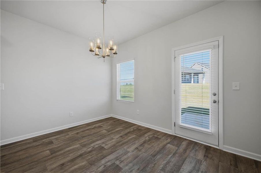 Spacious, unfurnished interior of a new home in Preserve at AG Village, Perry (Image 34). Spacious, unfurnished interior of a new home in Preserve at AG Village, Perry (Image 34).