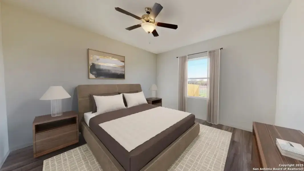 Furnished interior view inside a new home in Trails at Culebra, San Antonio (Image 5). Furnished interior view inside a new home in Trails at Culebra, San Antonio (Image 5).