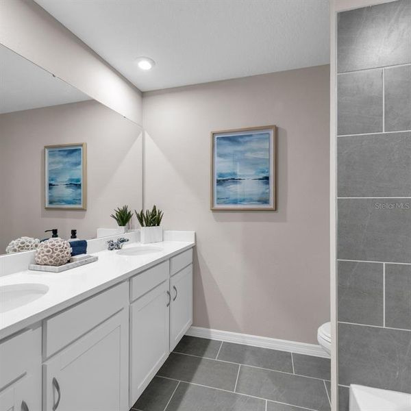 Furnished interior view inside a new home in Avalon Park Tavares Single Family Homes, Tavares (Image 17).