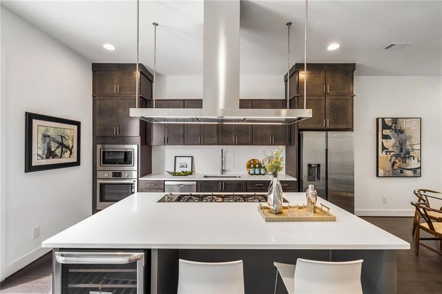 Furnished interior view inside a new home in , Atlanta (Image 29).