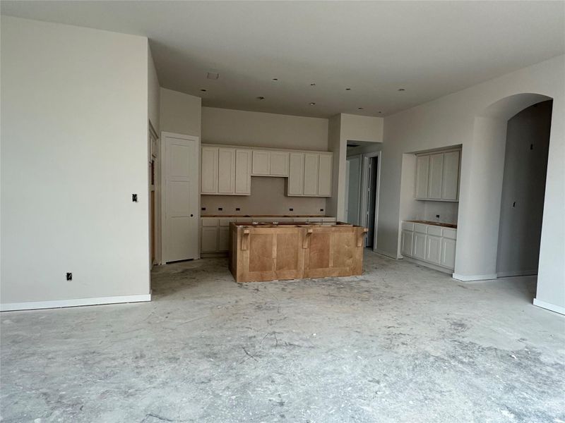 Kitchen from family room