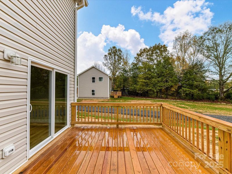 Exterior details and patio area of a home in , Oakboro (Image 4).
