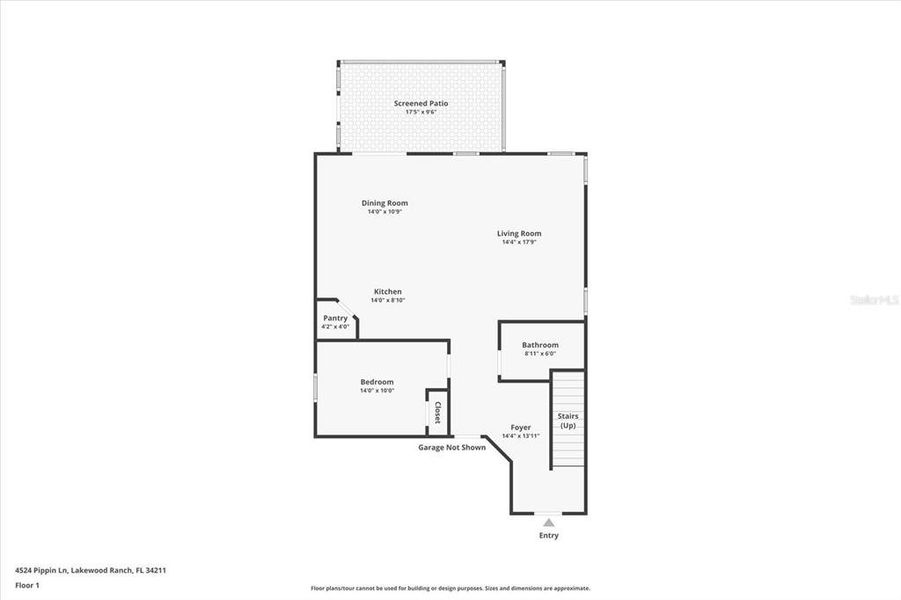 2D floor plan layout of this home in Avalon Woods, Lakewood Ranch, FL (Image 3). 2D floor plan layout of this home in Avalon Woods, Lakewood Ranch, FL (Image 3).