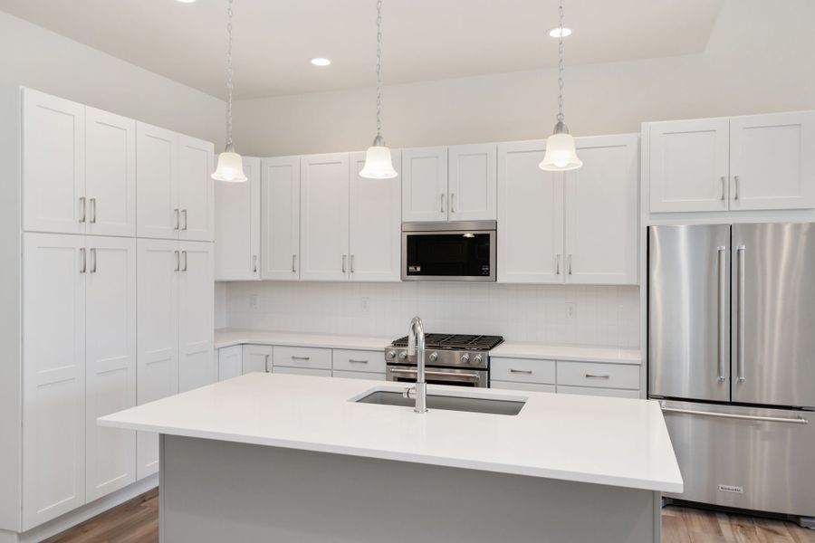Furnished interior view inside a new home in Villa Collection, Fort Collins (Image 6).