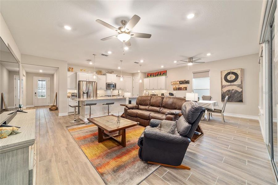 Furnished interior view inside a new home in Ocala Preserve, Ocala (Image 3).