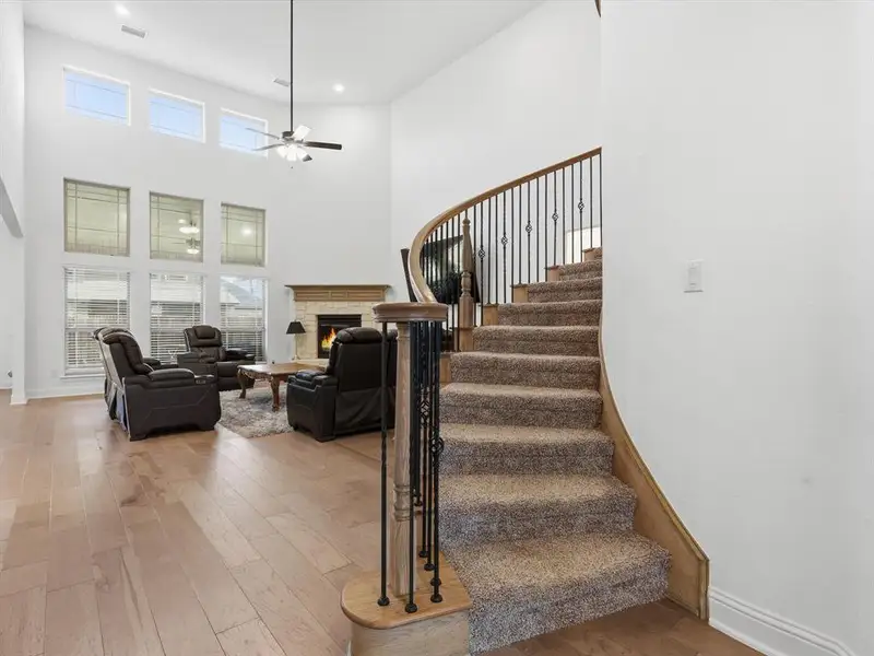 Furnished interior view inside a new home in , Mansfield (Image 7).