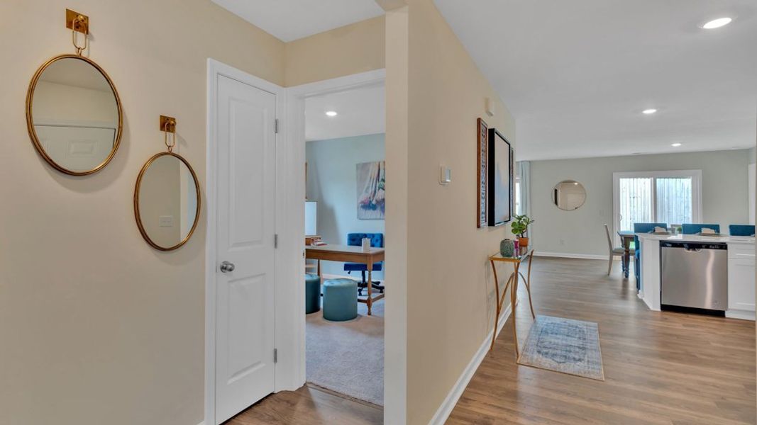 Furnished interior view inside a new home in Belhaven, Knoxville (Image 23).