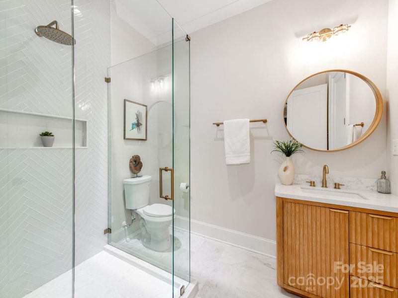 Furnished interior view inside a new home in , Charlotte (Image 19).