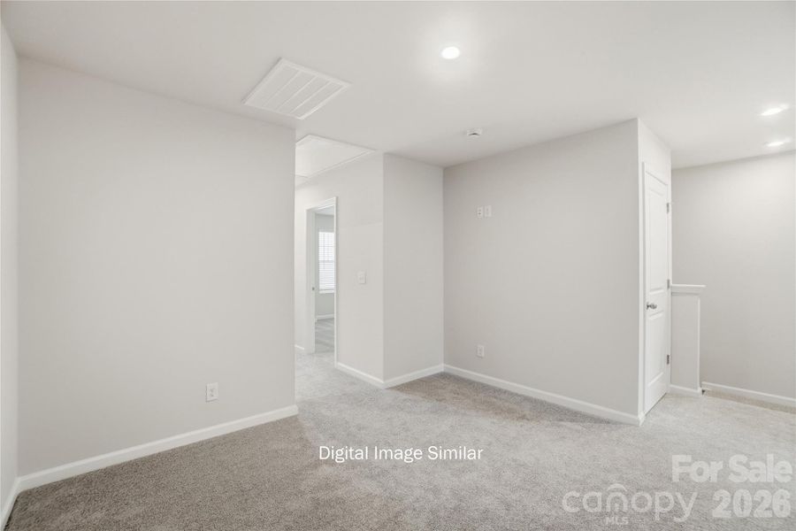 Spacious, unfurnished interior of a new home in Bailey Run, Charlotte (Image 18).
