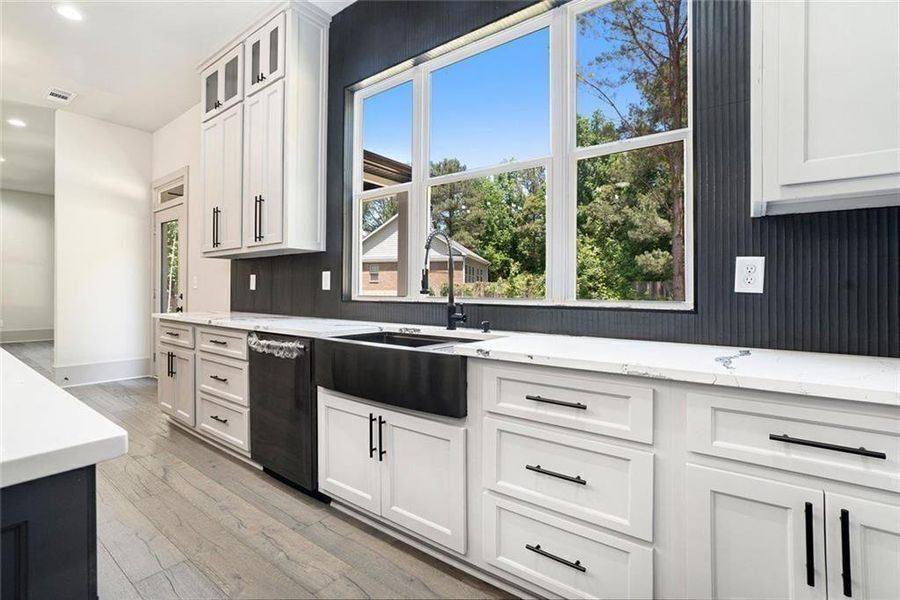 Furnished interior view inside a new home in , Oxford (Image 29).