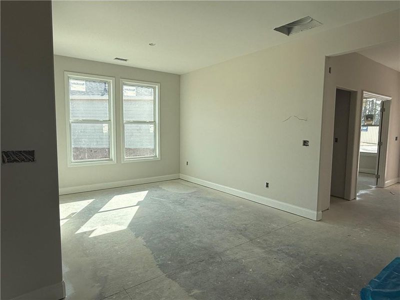 In-progress construction of a new home in , Hiram, GA (Image 30).