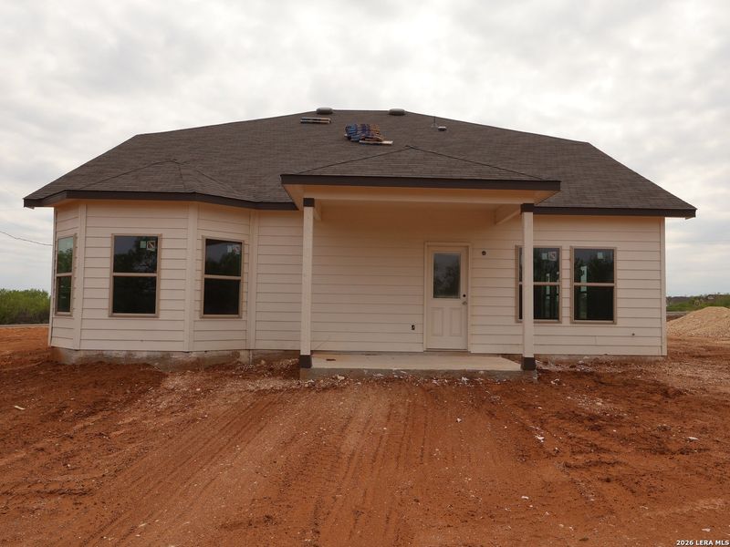 In-progress construction of a new home in Chaparral Ranch, Floresville, TX (Image 10). In-progress construction of a new home in Chaparral Ranch, Floresville, TX (Image 10).